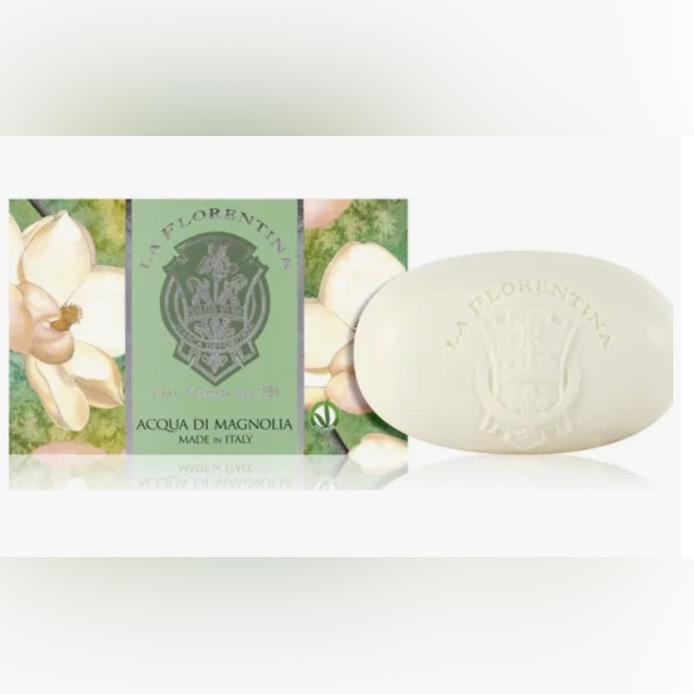 La Florentina Italy Acqua Di Magnolia Handmade Luxury Bath Soap 10.5 oz Magnolia